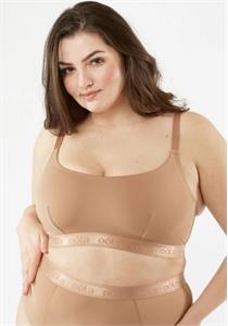 Oola Hidden Wire Bralette Mocha Brown